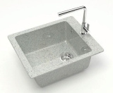Кух.мойка Granit MARRBAXX глянц Линди Z8Q10 (светло-серая))